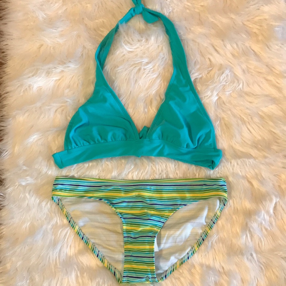 Old Navy NWT Halter Striped Bikini XS